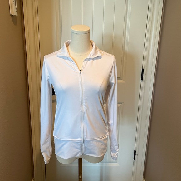 Champion Tops - Champion Women's White Zip-Up Hoodie